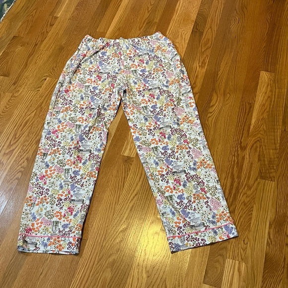 Anthropologie Bed Head Fountain Garden Pajama Bottoms Size Large NWT - Picture 3 of 11